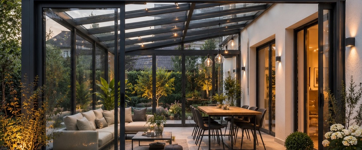 Der Wintergarten — Wohnen im Licht, das ganze Jahr